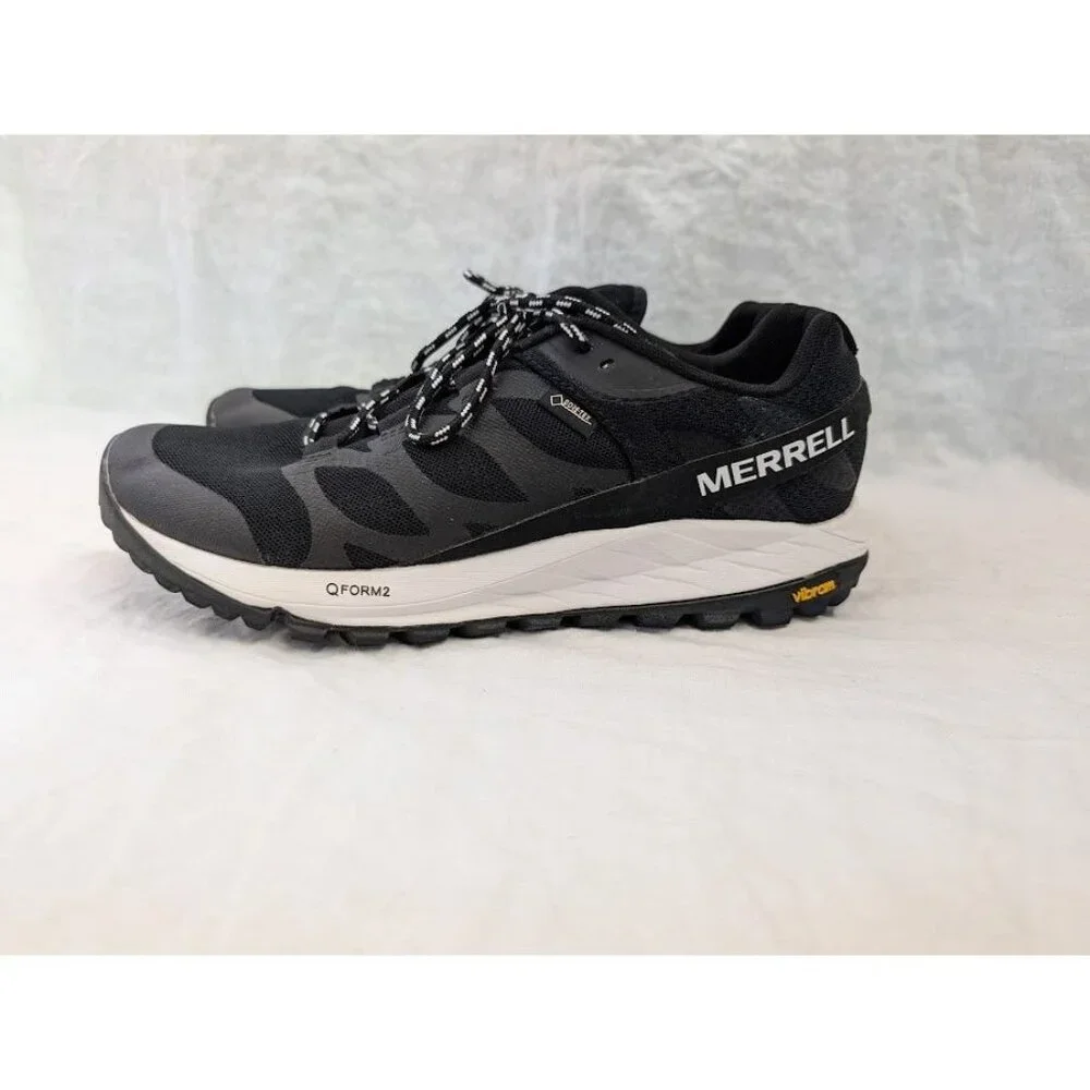 Merrell Qform2 low top hiking shoe black & white vibram women's sz 10.5 SH10 - Picture 3 of 9